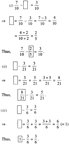 NCERT Solutions for Class 6 Maths Chapter 7 Fractions 95